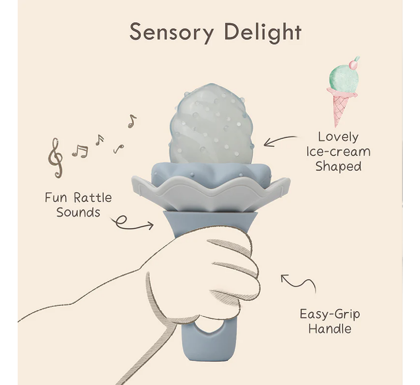 Moonkie Baby Food Feeder 2 Pack (4 Months+)