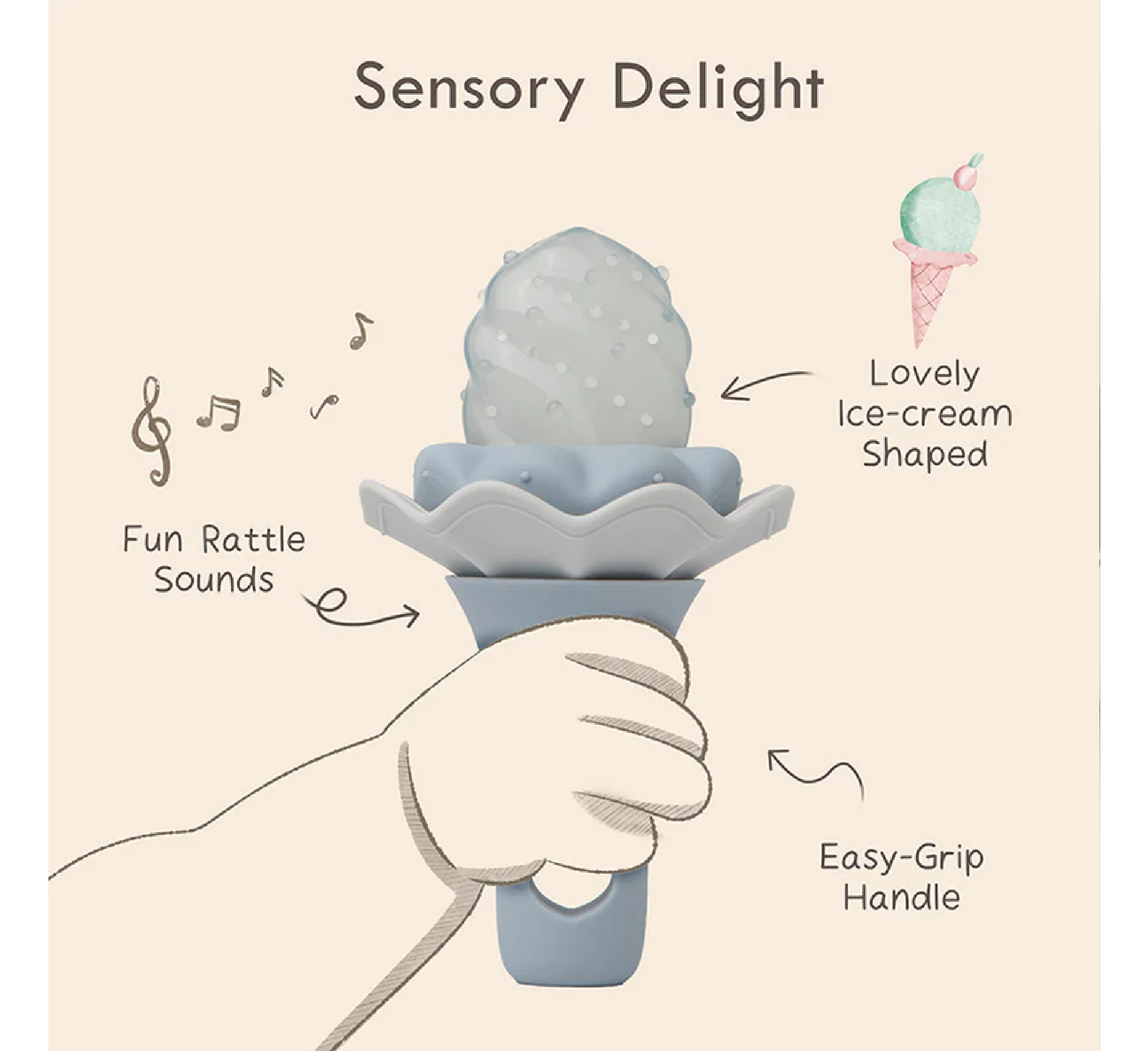 Moonkie Baby Food Feeder 2 Pack (4 Months+)