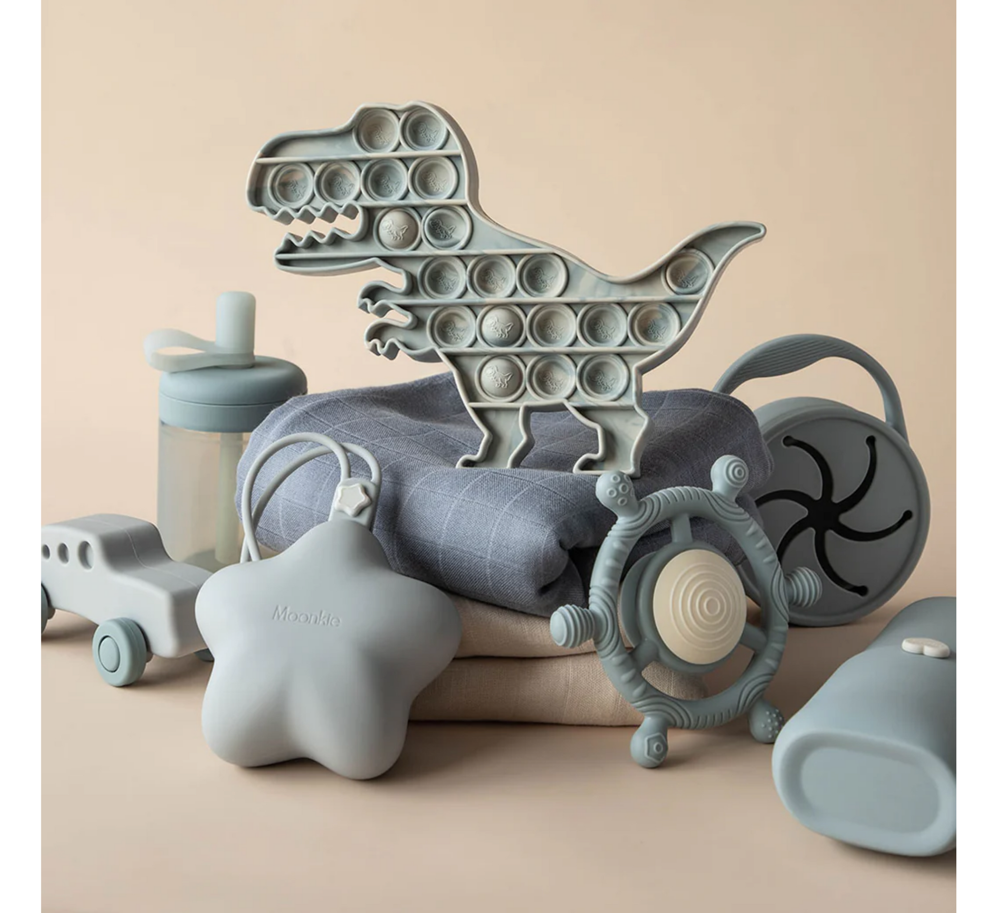 Set Dhuratash Moonkie On-The-Go 6 Muaj+