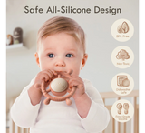 Lodër rrotulluese ndijore Moonkie për fëmijë 12 muaj+