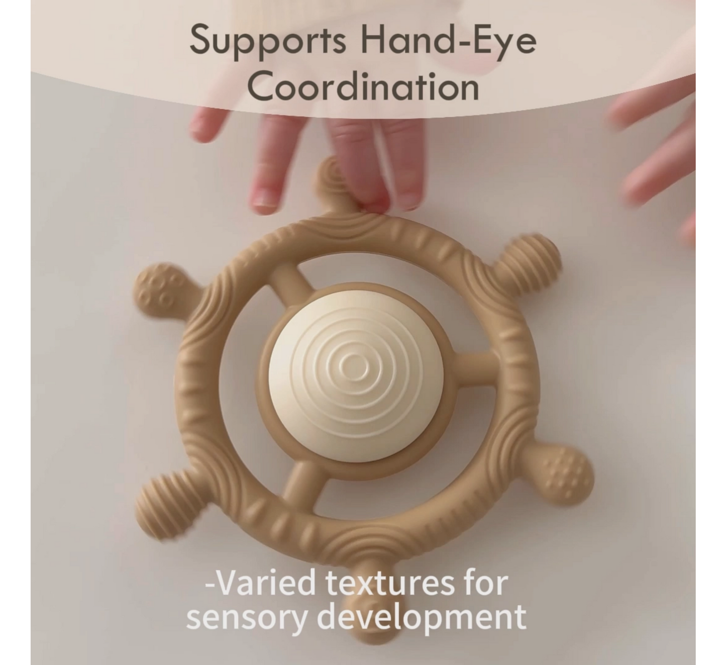 Lodër rrotulluese ndijore Moonkie për fëmijë 12 muaj+