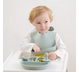Moonkie Silicone Baby Bib *(2 Pack)