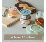 Moonkie Silicone Baby Food Containers