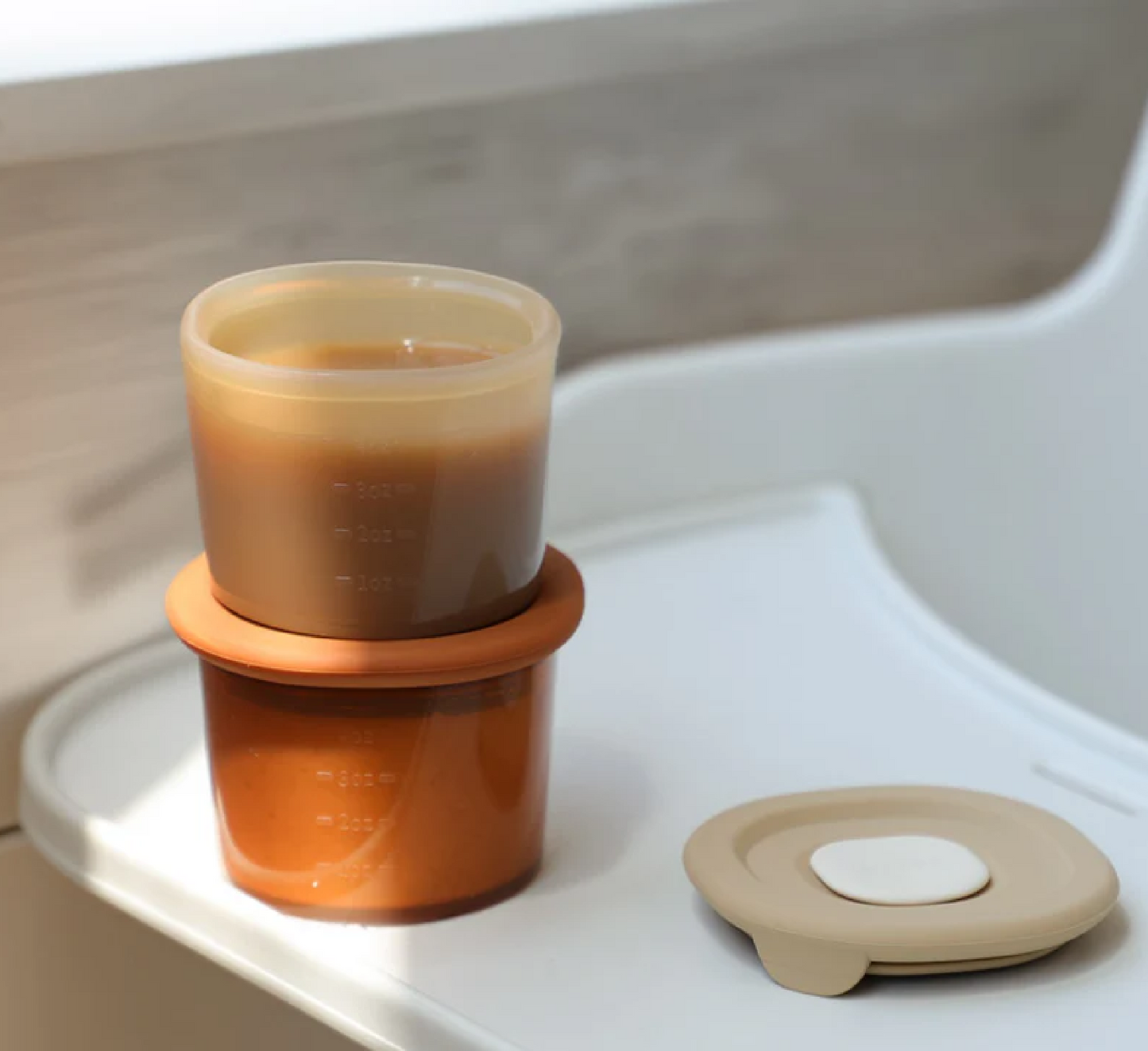 Moonkie Silicone Baby Food Containers