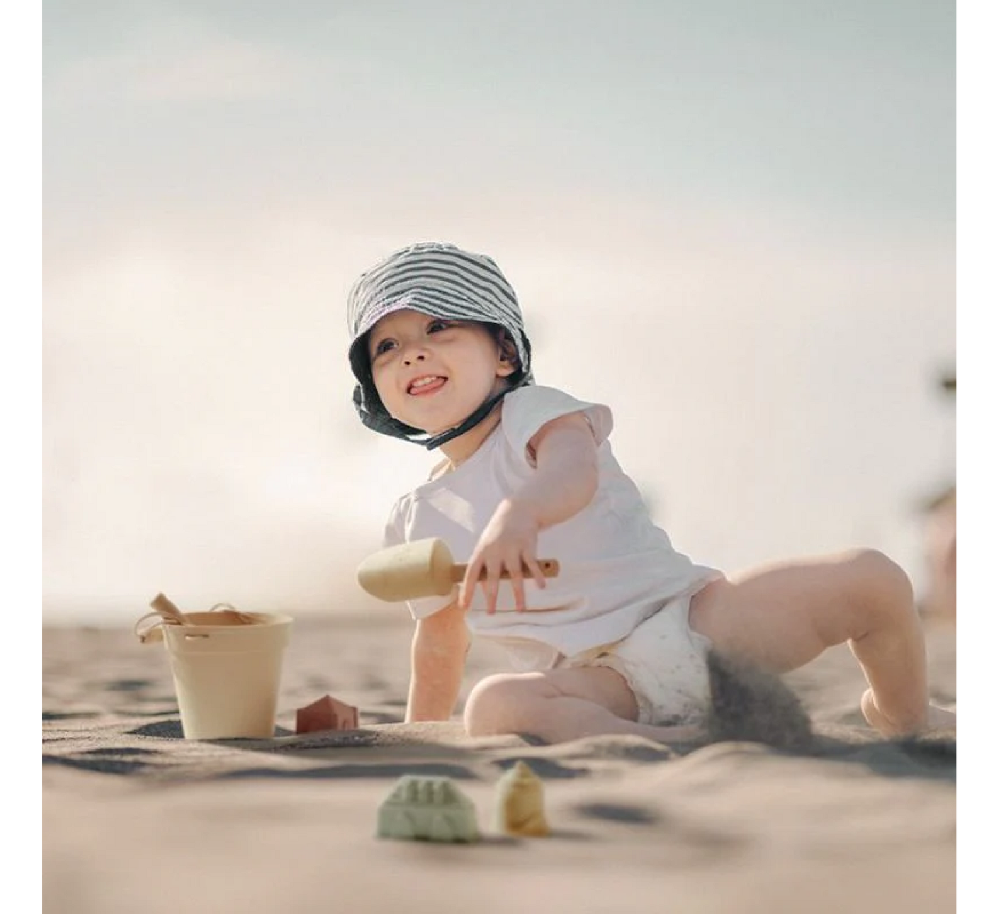 Set lodrash për fëmijë silikoni Moonkie për plazh (3 vjeç e lart)