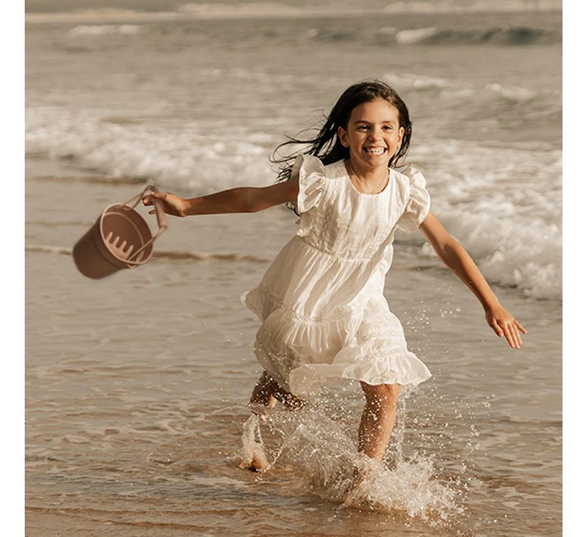 Set lodrash për fëmijë silikoni Moonkie për plazh (3 vjeç e lart)