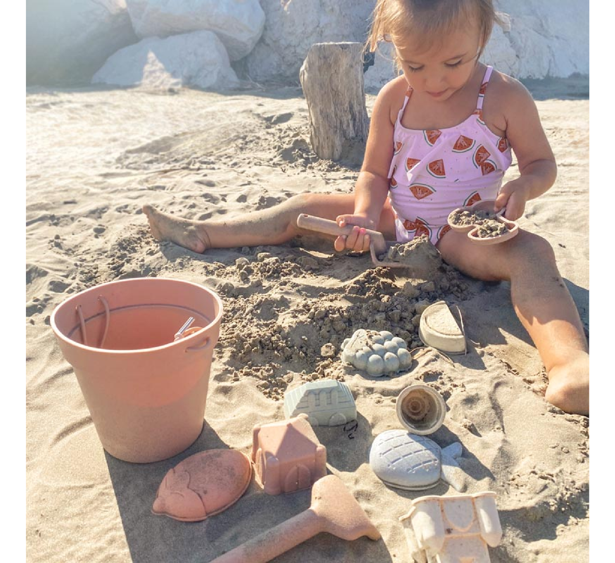 Moonkie Silicone Beach Kids Toy Set (3 Years+)