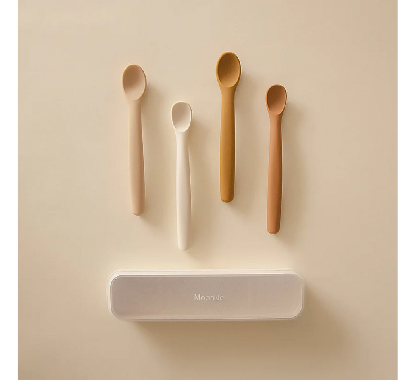 Moonkie Silicone Feeding Spoons 4 Months+