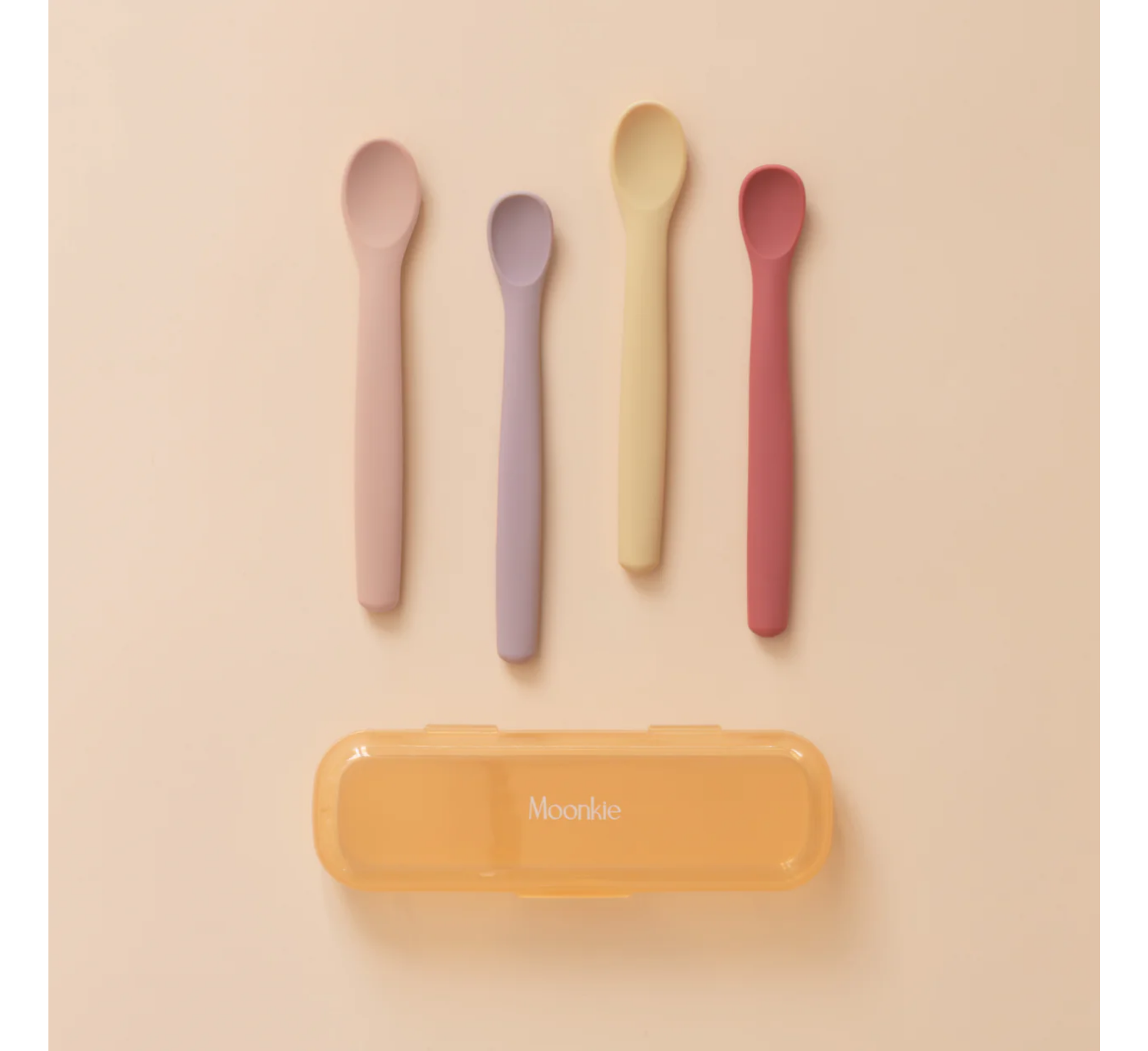 Moonkie Silicone Feeding Spoons 4 Months+