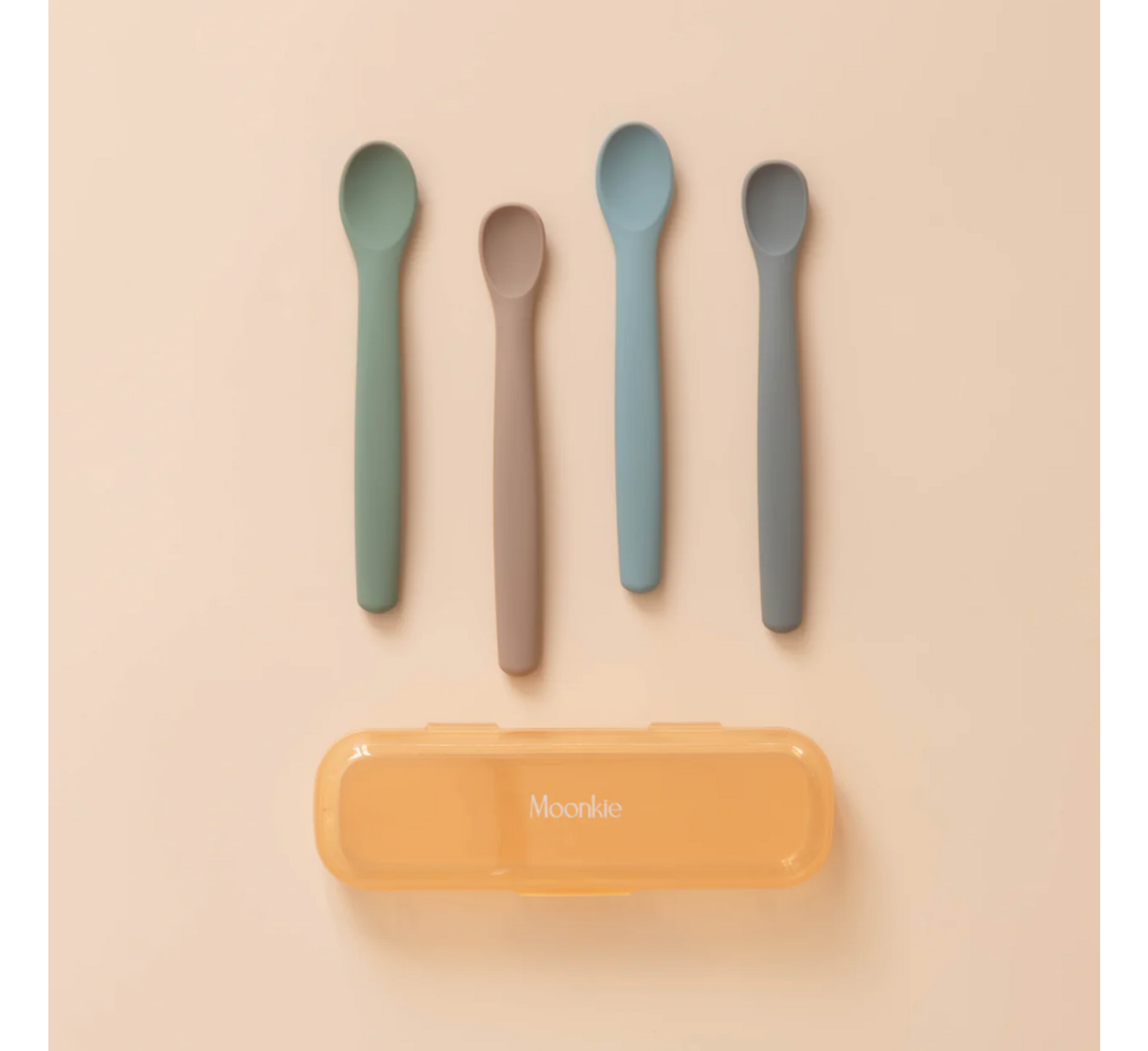 Moonkie Silicone Feeding Spoons 4 Months+