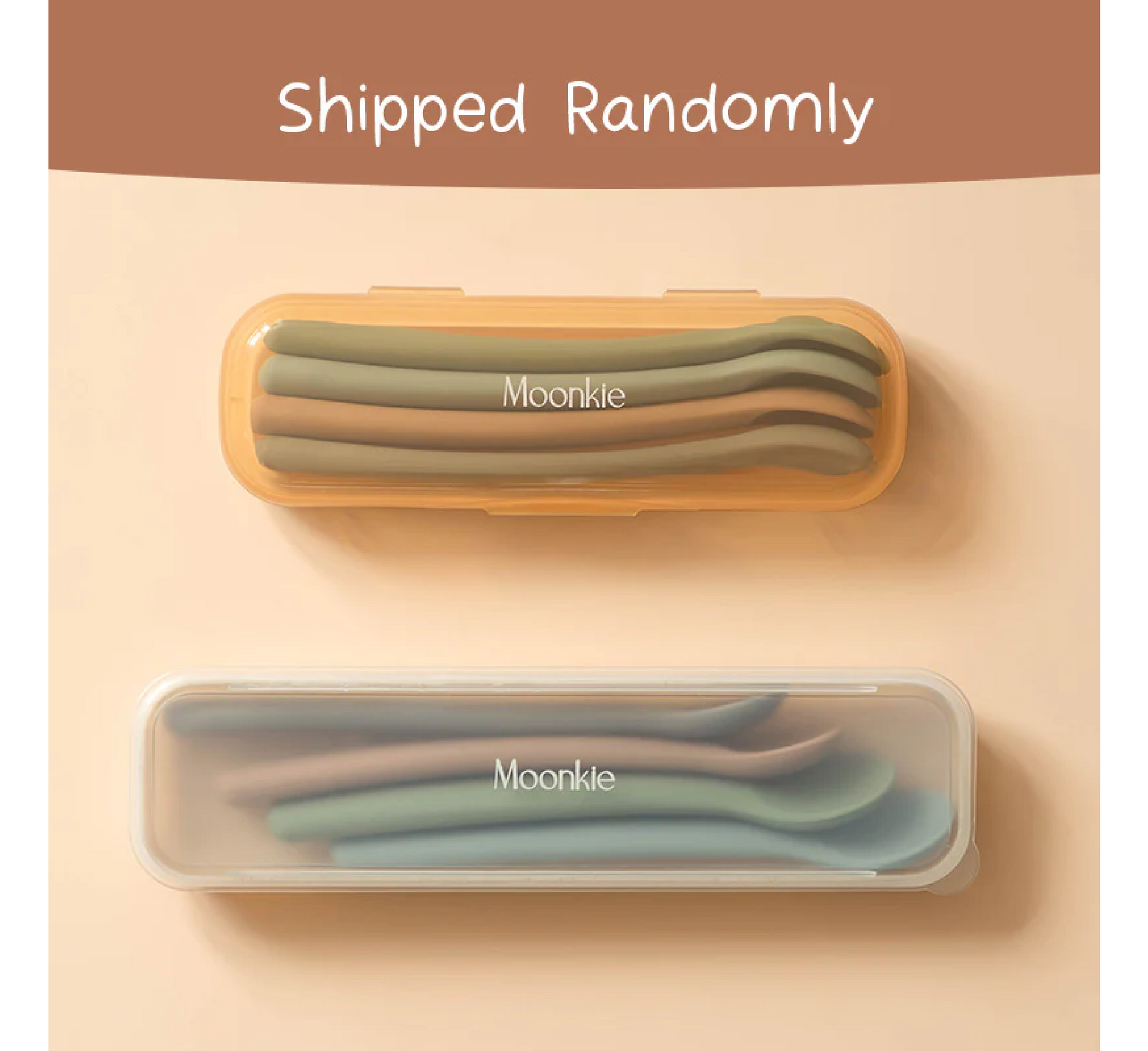 Moonkie Silicone Feeding Spoons 4 Months+