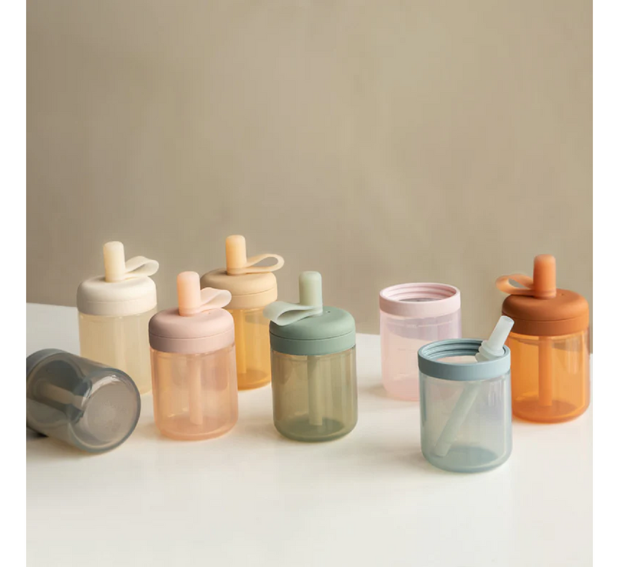 Moonkie Silicone Training Cup with Straw 6 Months+ (*150ml)
