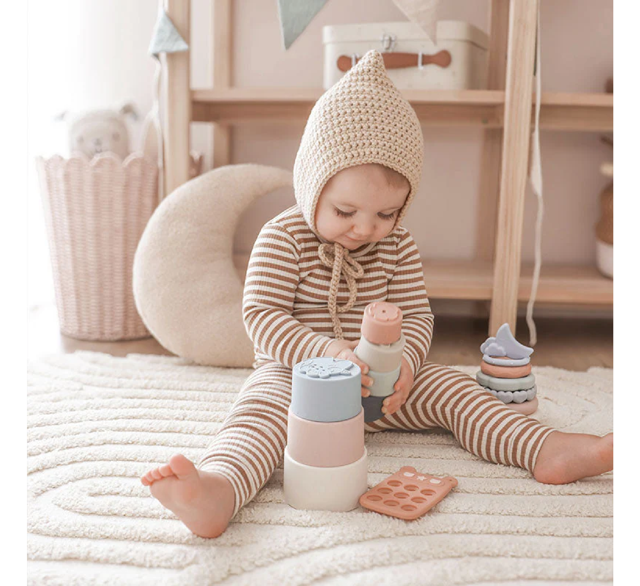 Moonkie Stacking Cups 6 Months+