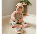 Moonkie Stacking Teething Rings (+ Pacifier Clip)