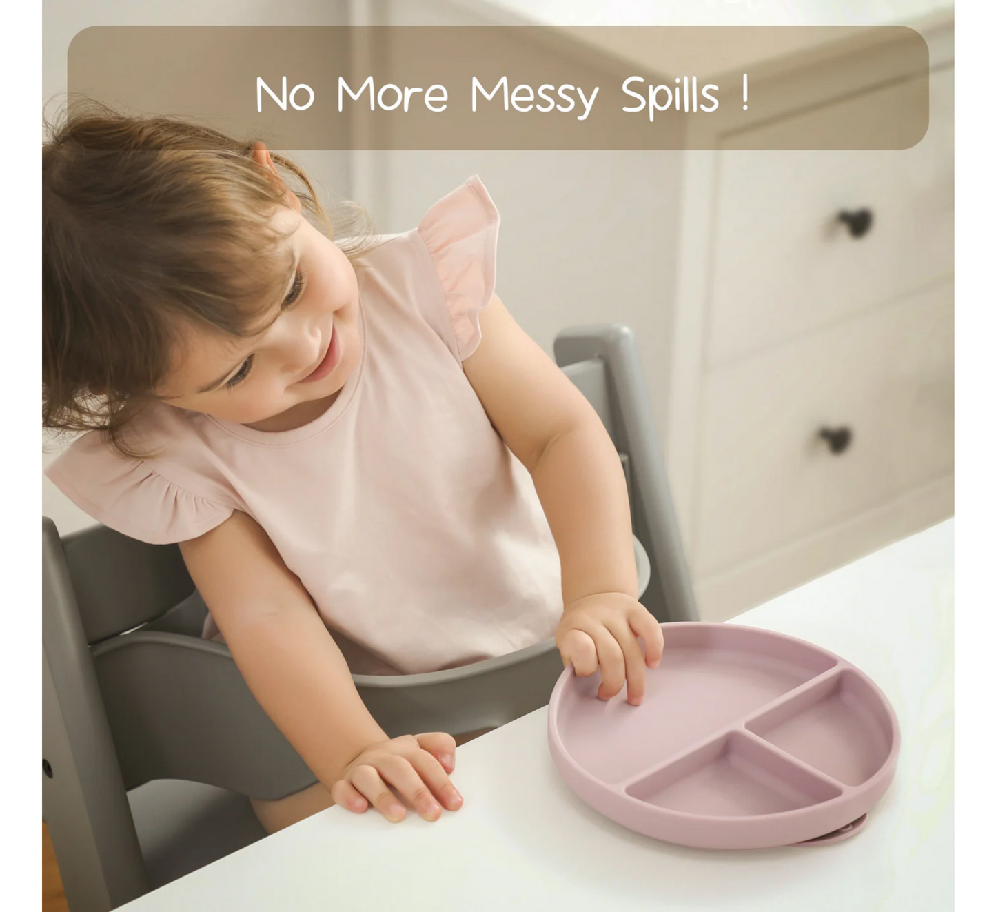 Moonkie Suction Plate (1 pack) 4 Months+