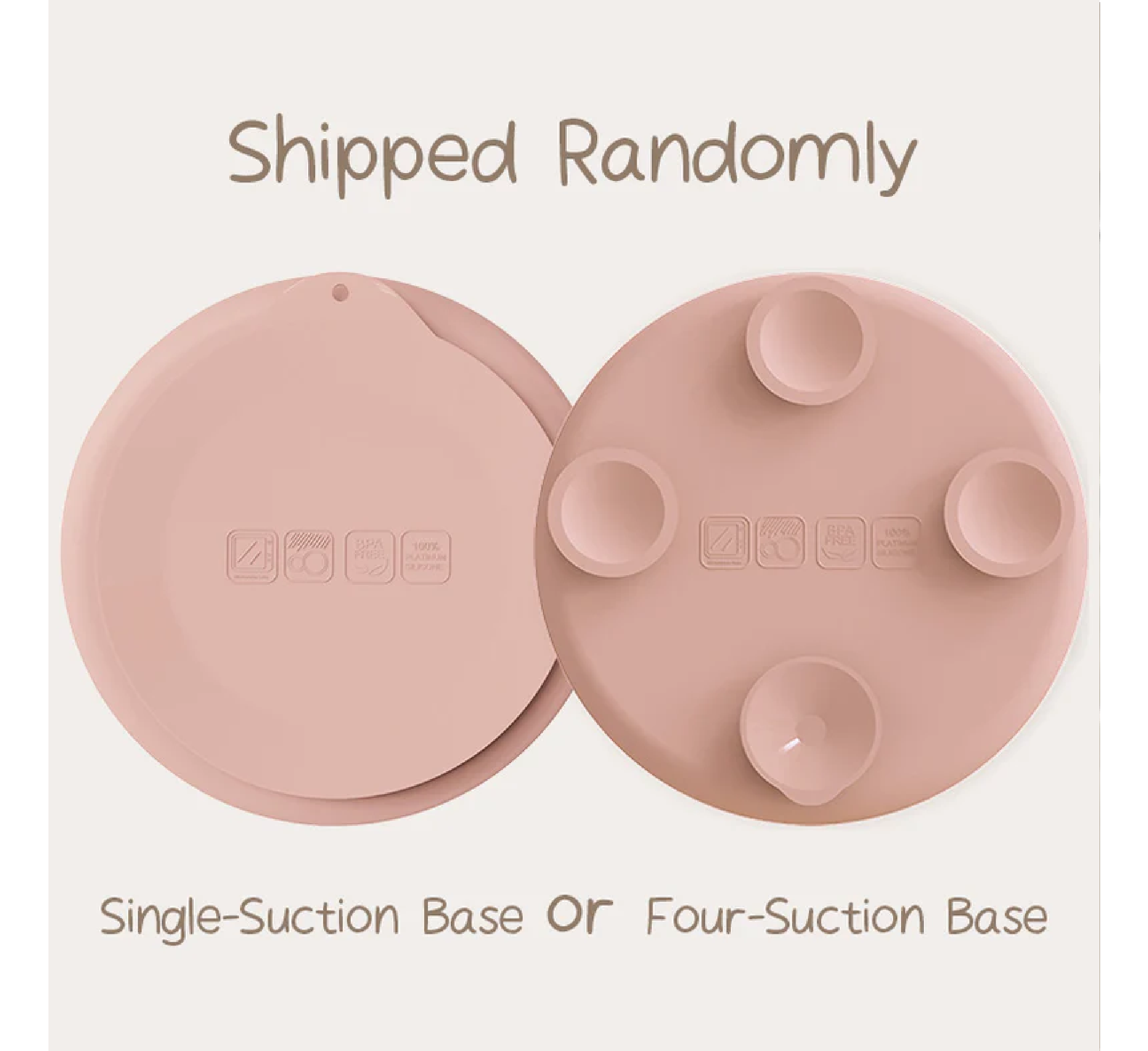 Moonkie Suction Plates 4 Months+ (2 Pack)