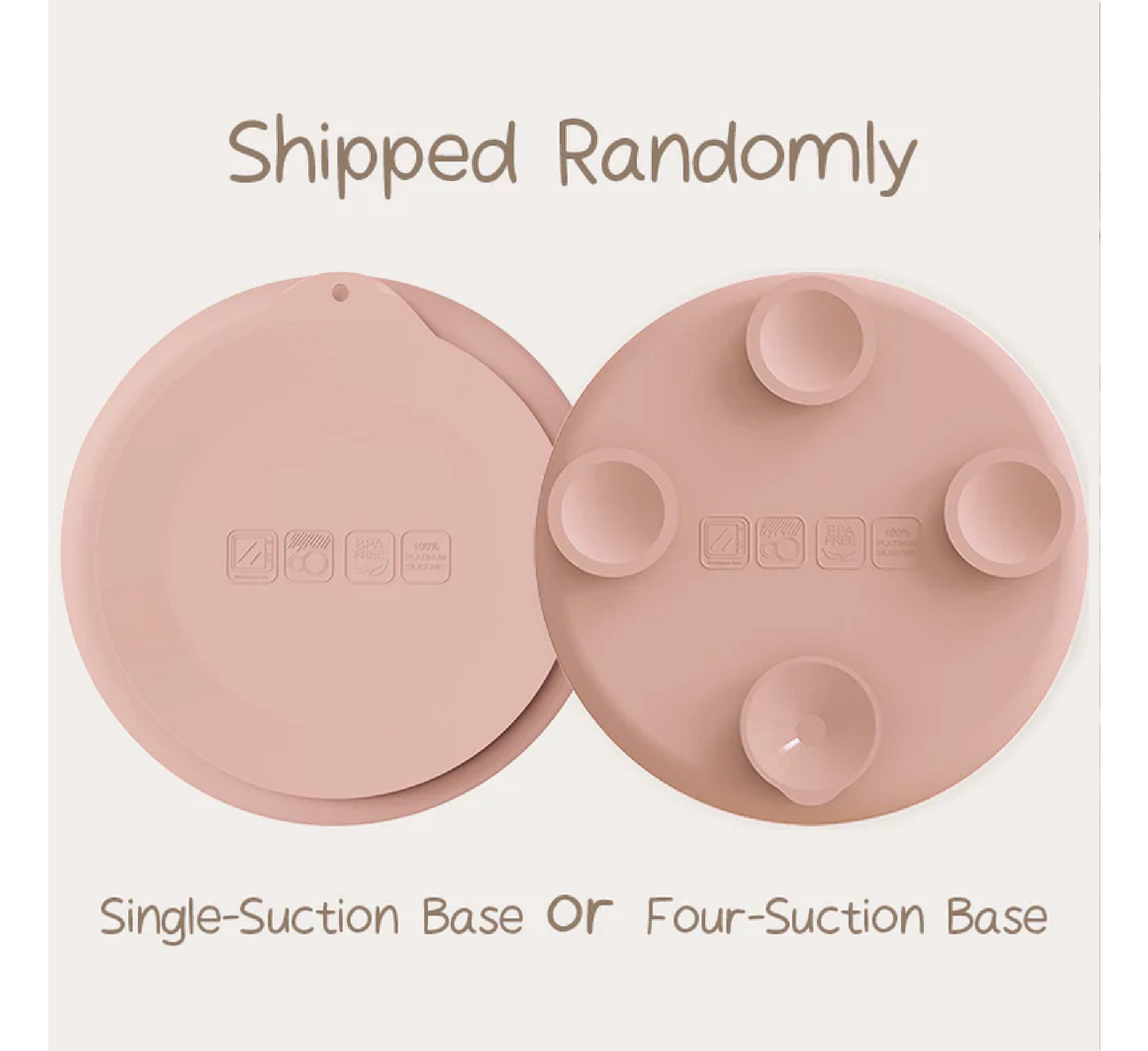 Moonkie Suction Plates 4 Months+ (2 Pack)