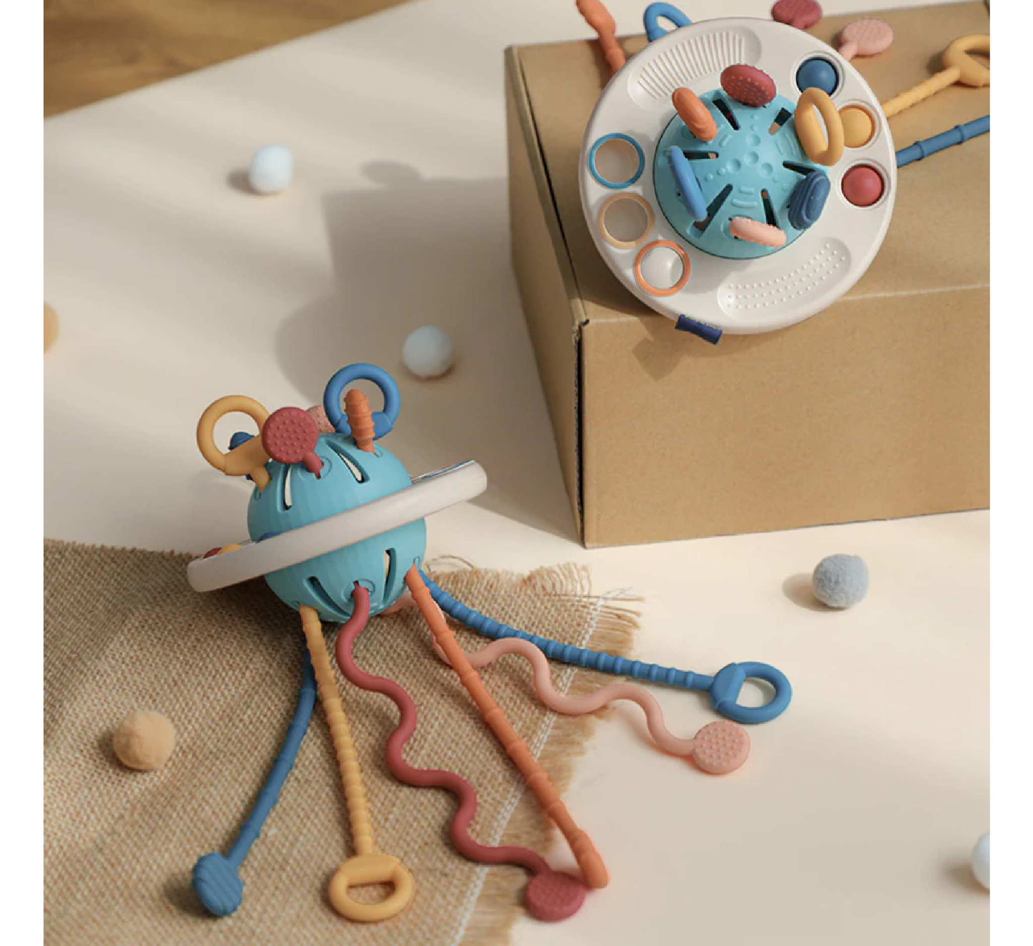 Lodër tërheqëse silikoni Moonkie UFO