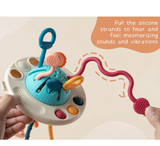Moonkie UFO Silicone Pulling Toy