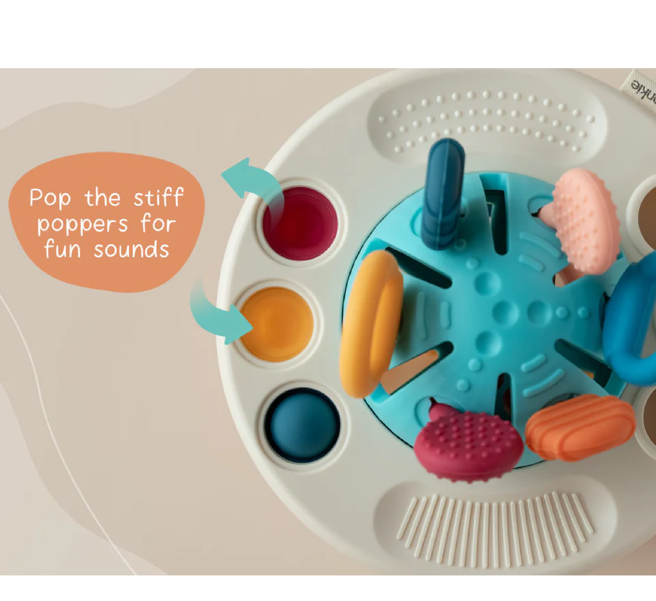 Moonkie UFO Silicone Pulling Toy