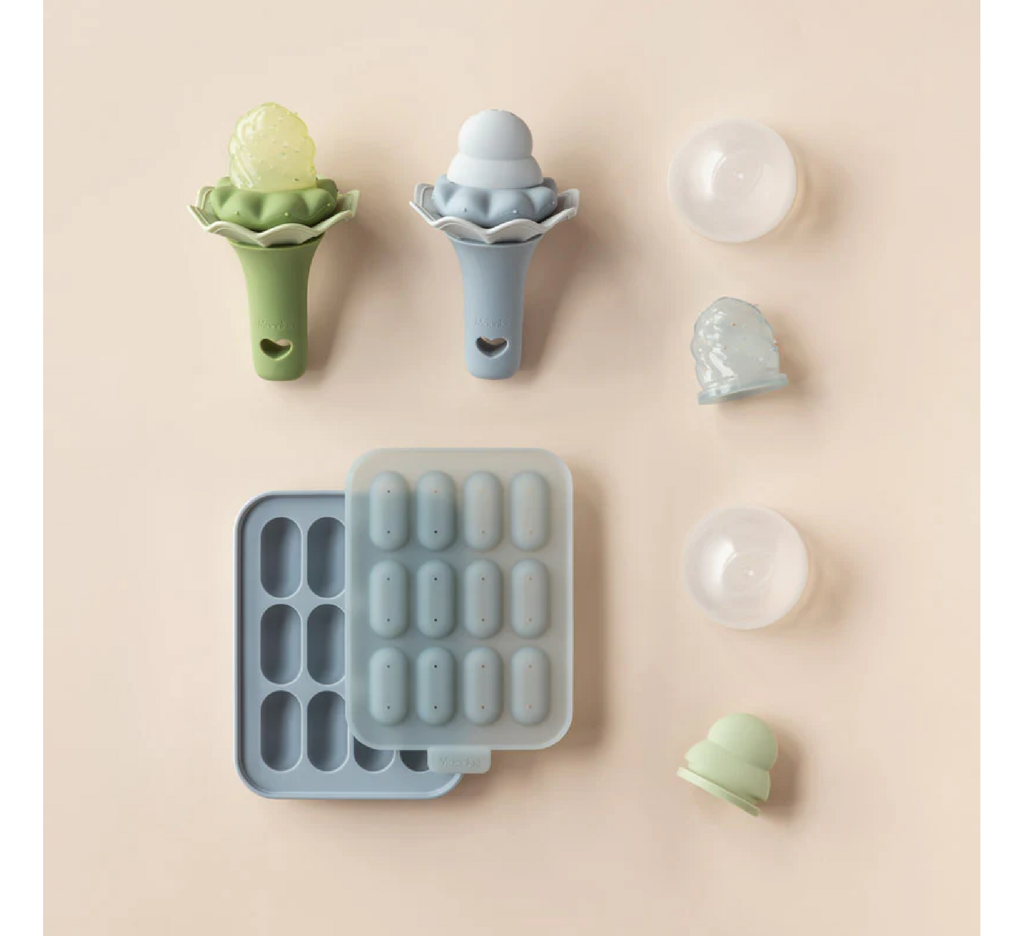 Moonkie Baby Food Feeder 2 Pack (4 Months+)