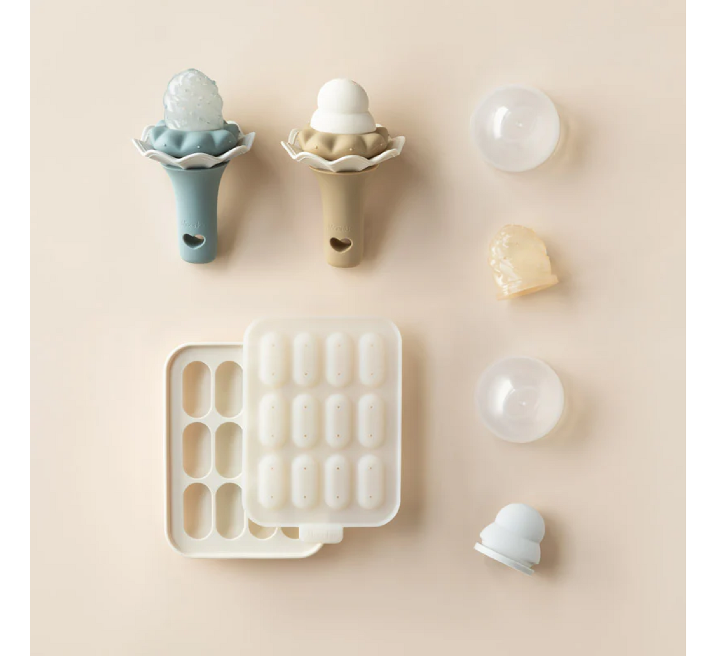 Moonkie Baby Food Feeder 2 Pack (4 Months+)