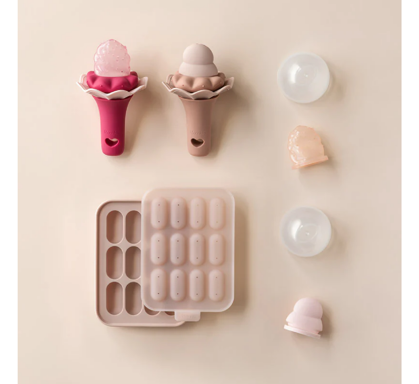 Moonkie Baby Food Feeder 2 Pack (4 Months+)