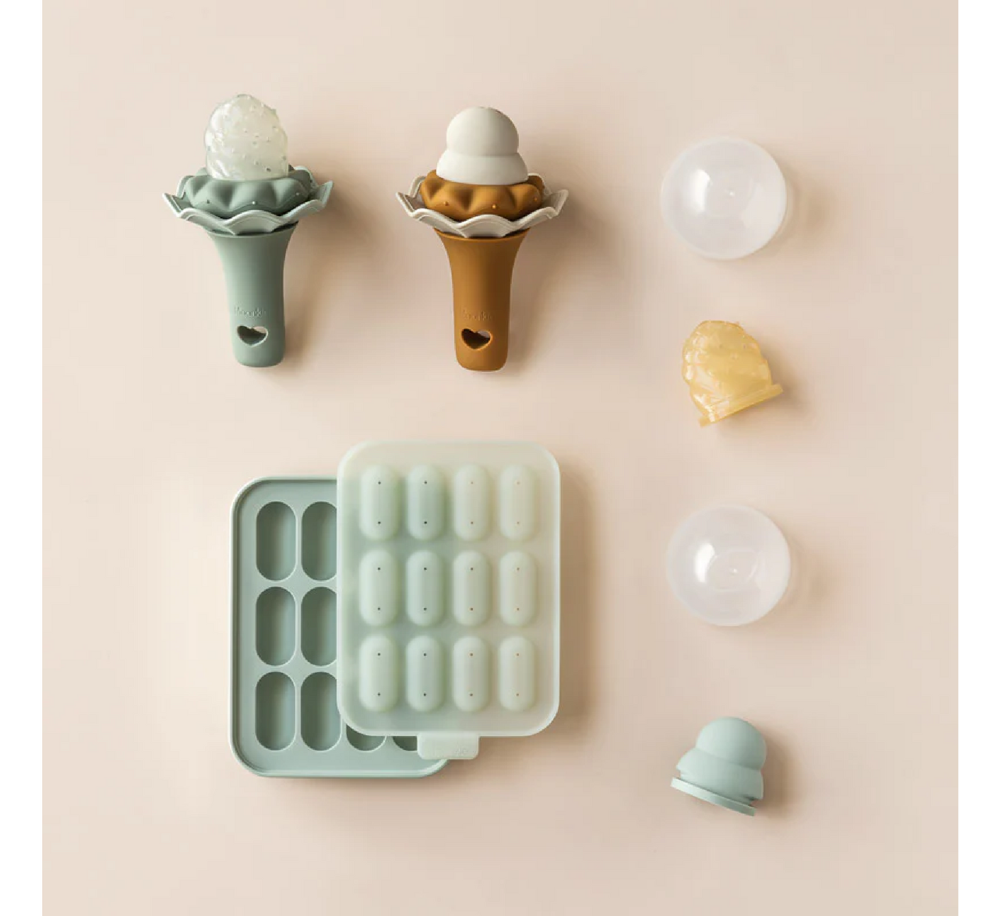 Moonkie Baby Food Feeder 2 Pack (4 Months+)