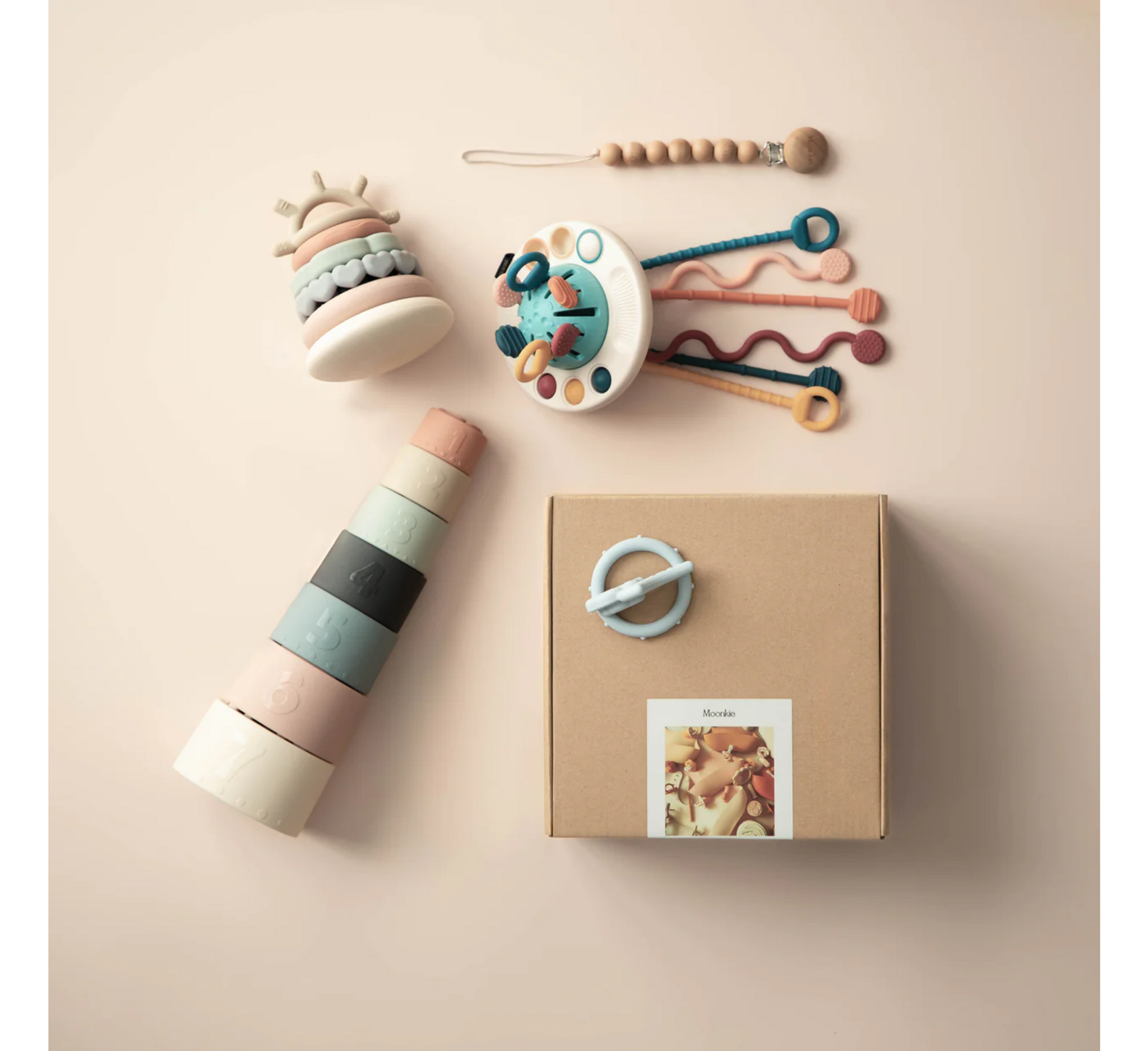 Moonkie Playtime Gift Set 6 Months+