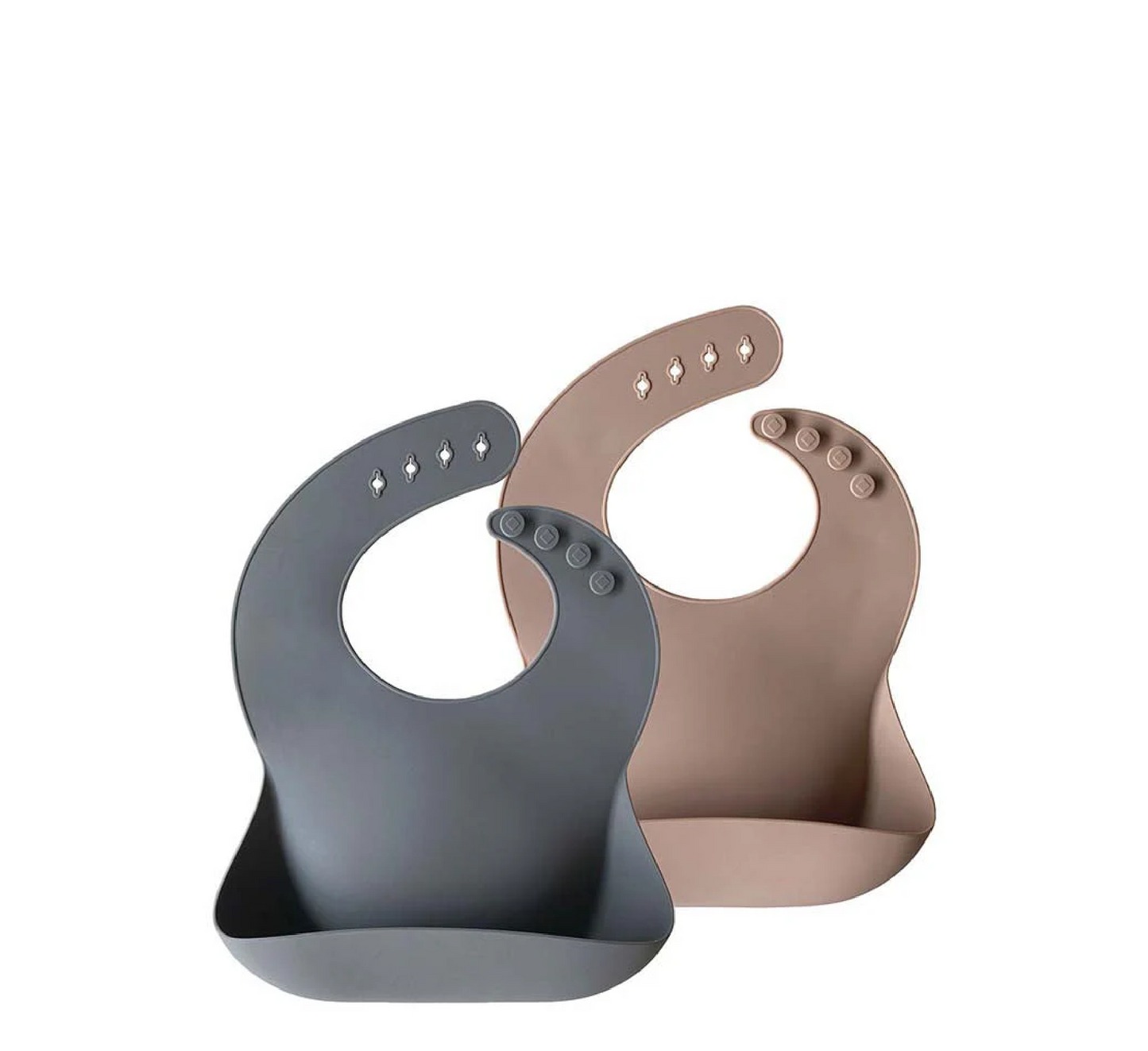 Moonkie Silicone Baby Bib *(2 Pack)