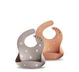 Moonkie Silicone Baby Bib *(2 Pack)