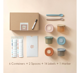 Moonkie Silicone Baby Food Containers