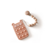 Lodër Telefoni Moonkie me Shtypje Silikoni, 3 Muaj+