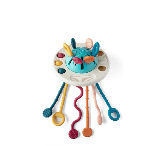 Moonkie UFO Silicone Pulling Toy