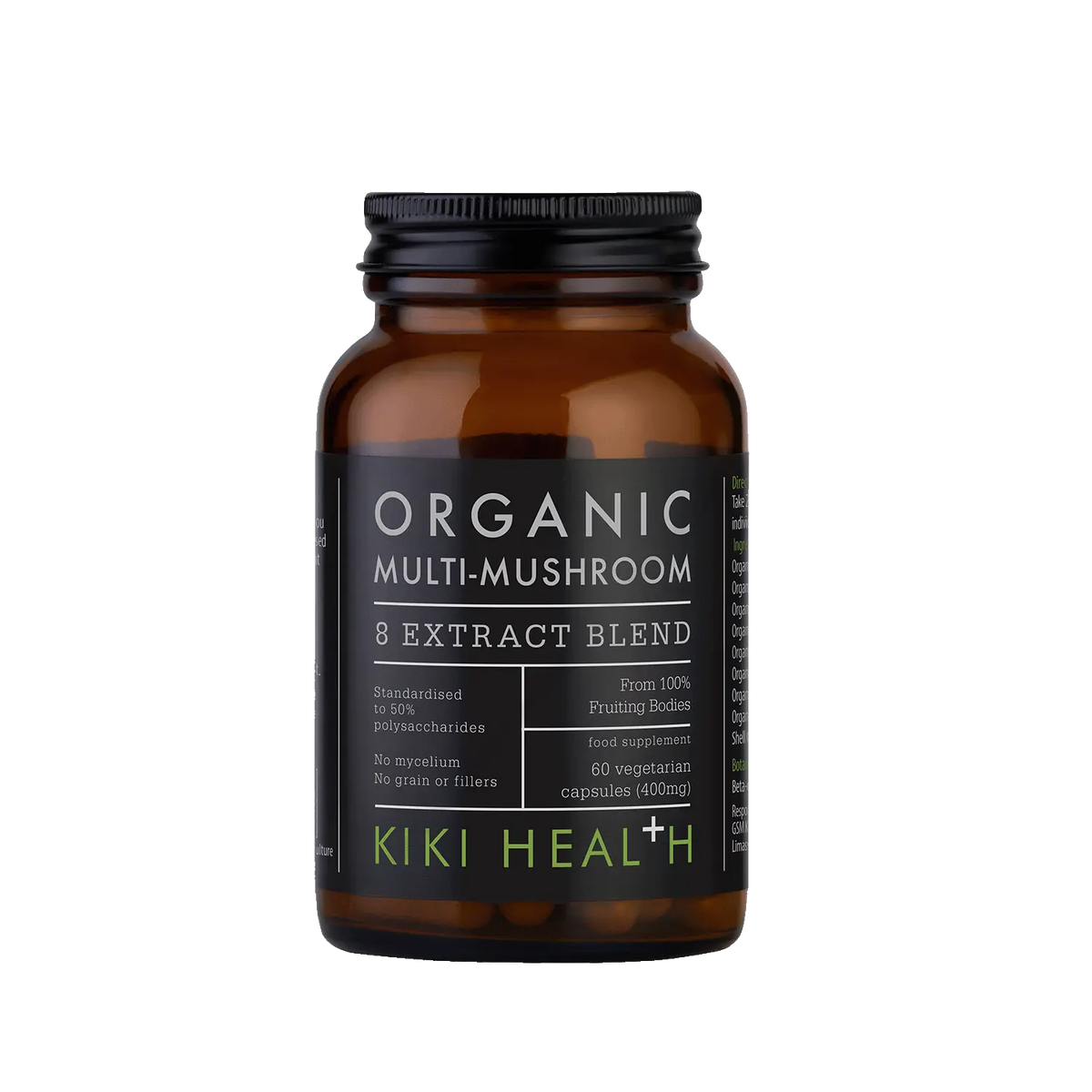 Multi-Mushroom Extract Blend, Organic - 60 Vegicaps
