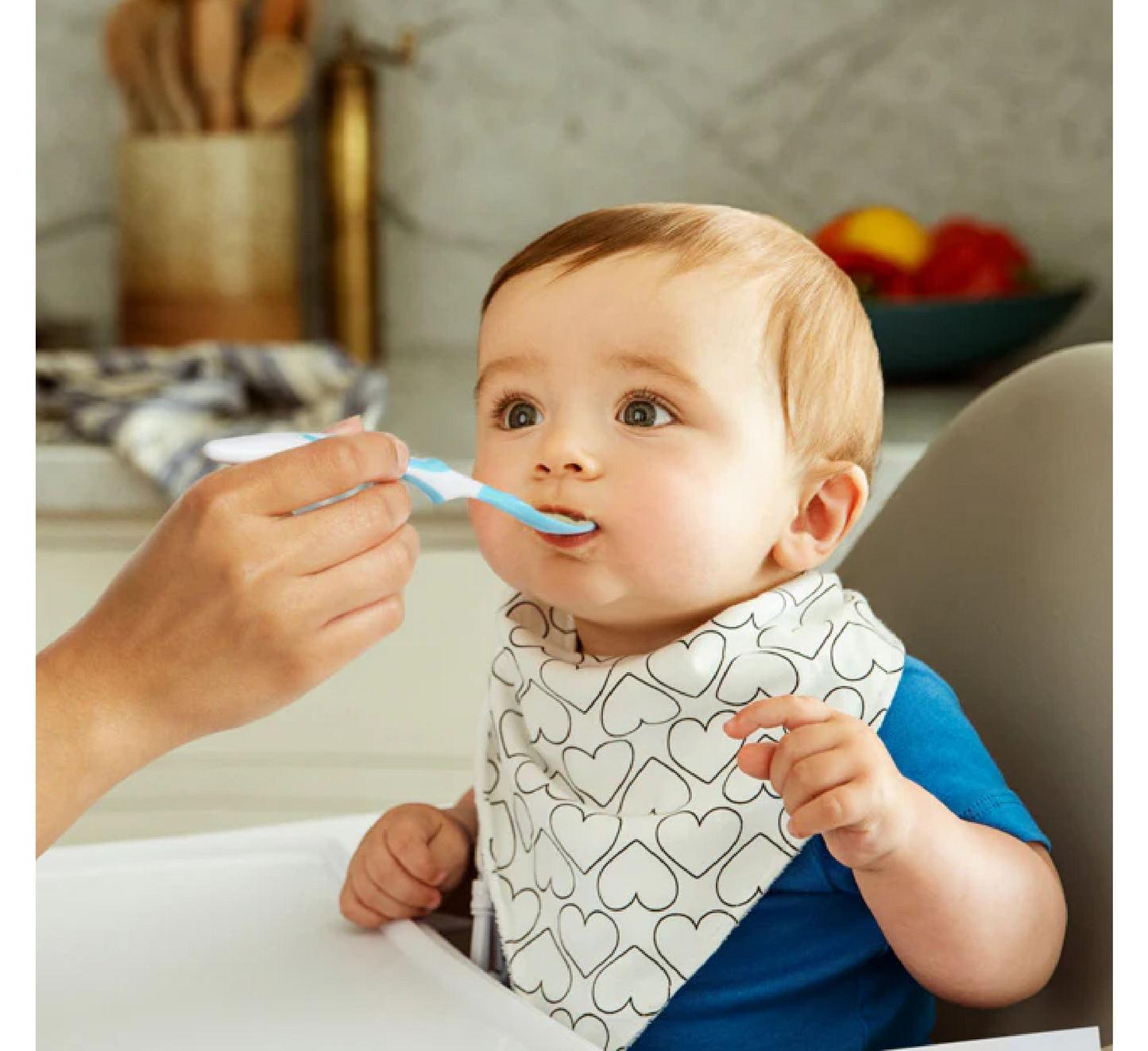 Lugë për foshnje Munchkin Soft Maje me 6 maja për fëmijë 4 muaj+