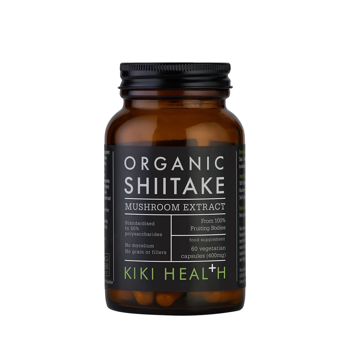 Shiitake Extract, Organic - 60 Vegicaps