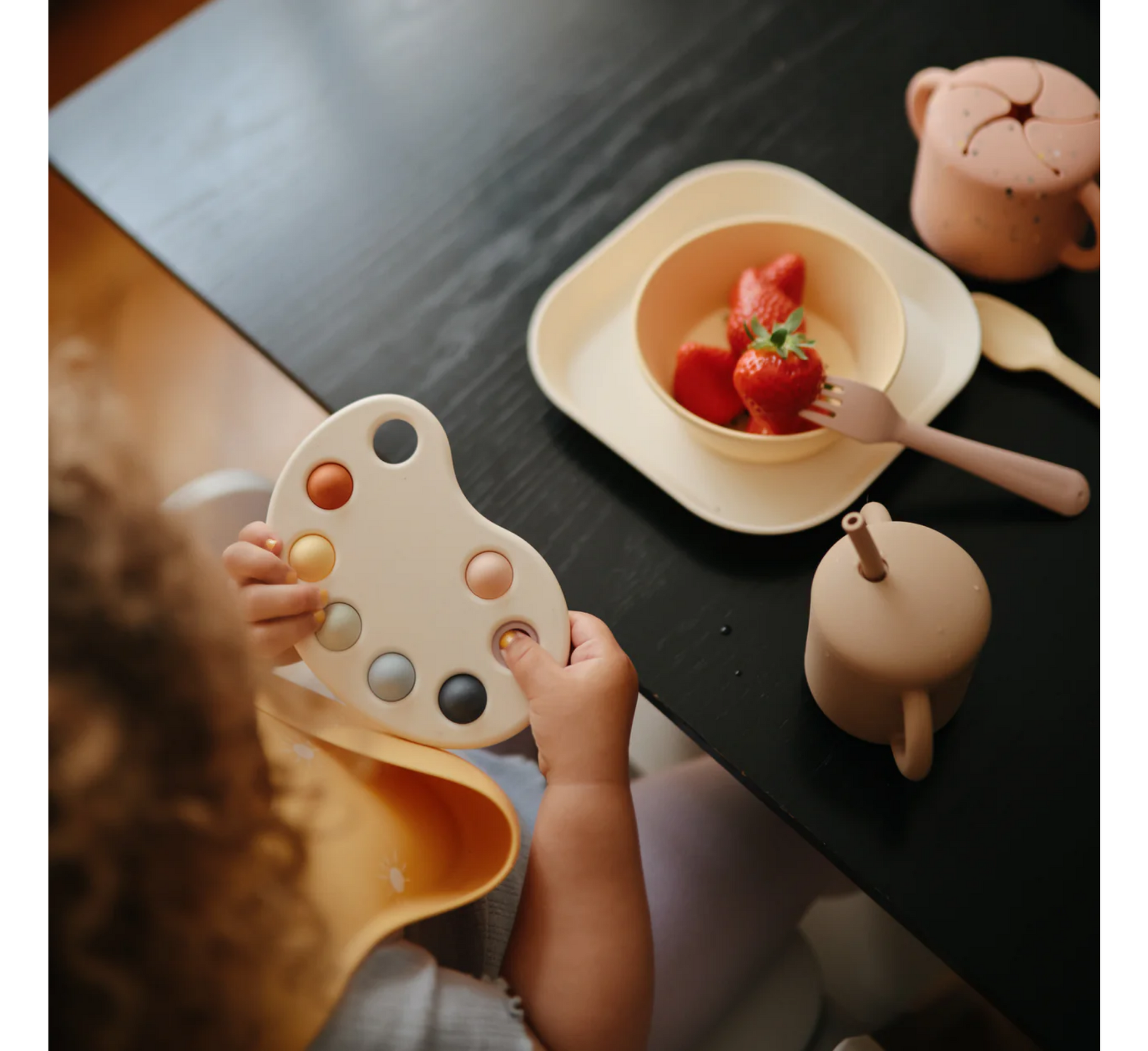 Lodër Presë për Paleta Ngjyrash për Foshnje Mushie (10 Muaj+)