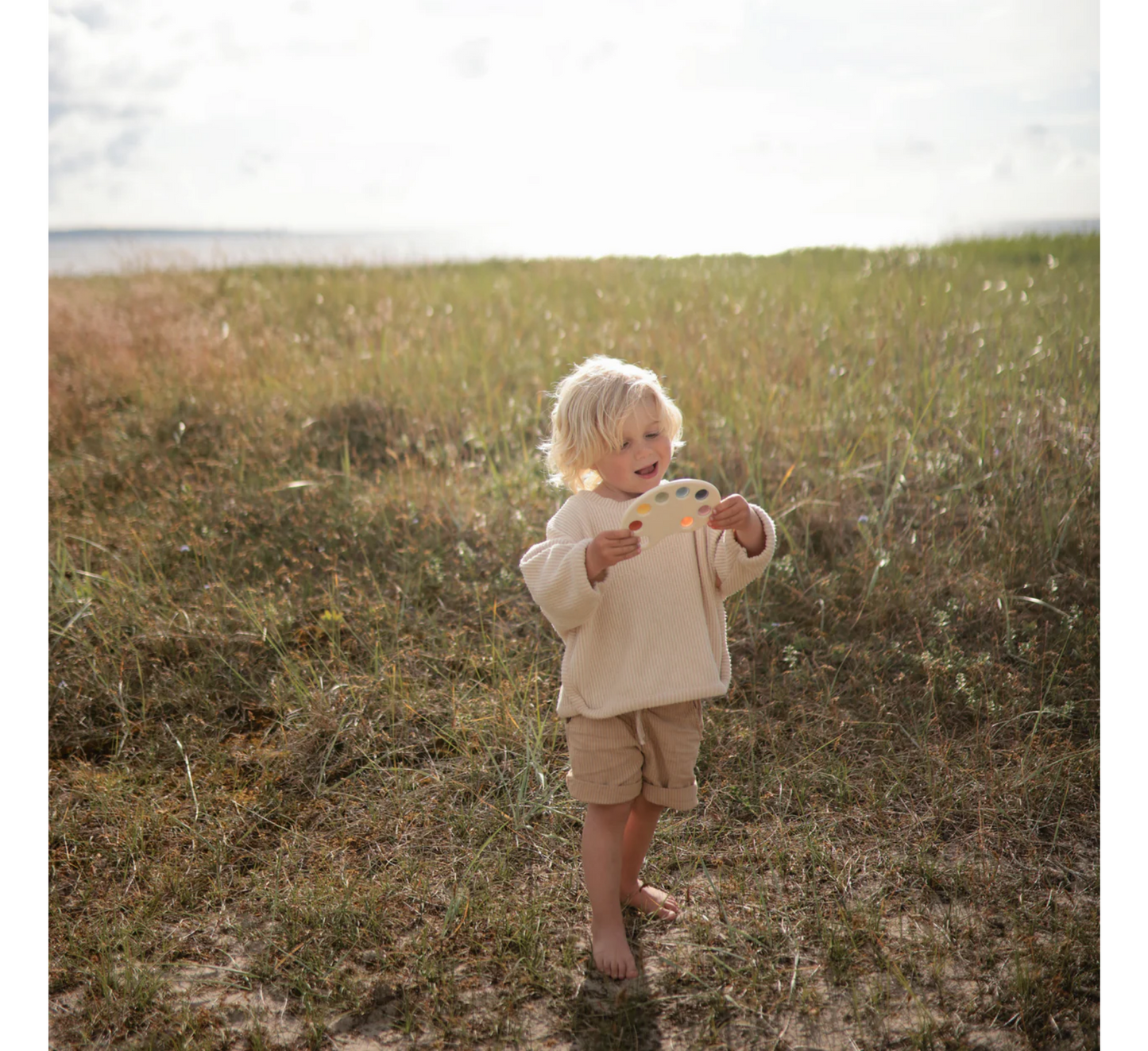 Lodër Presë për Paleta Ngjyrash për Foshnje Mushie (10 Muaj+)