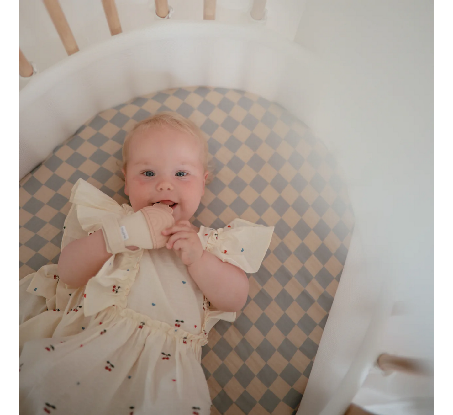 Doreza dhëmbësh Mushie për fëmijë 3 muajsh+