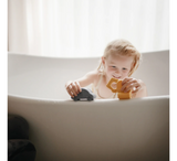 Set lojërash për banjo Mushie Baby Vehicles pa myk - Pako me 4 copë (10 muaj+)