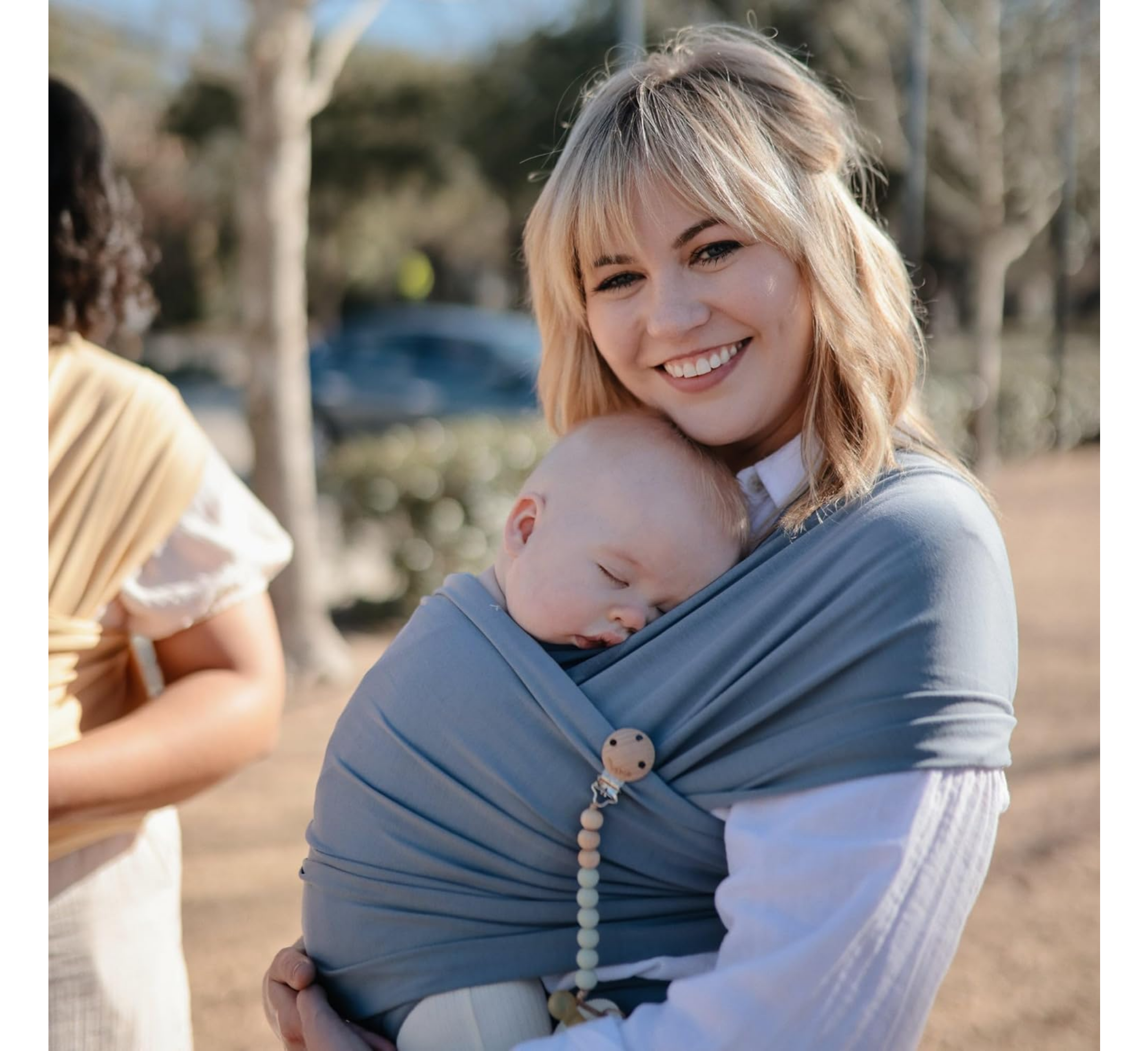 Mushie Baby Wrap Carrier (3.5-15 kg)