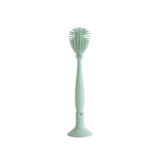 Mushie Silicone Baby Bottle Brush