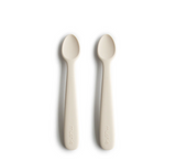 Mushie Silicone Feeding Spoons 2-Pack (6 months+)