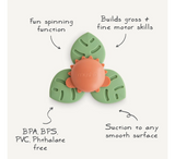 Mushie Suction Spinner Toy 10 Months+