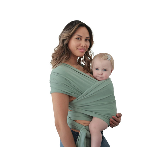 Mushie Baby Wrap Carrier (3.5-15 kg)