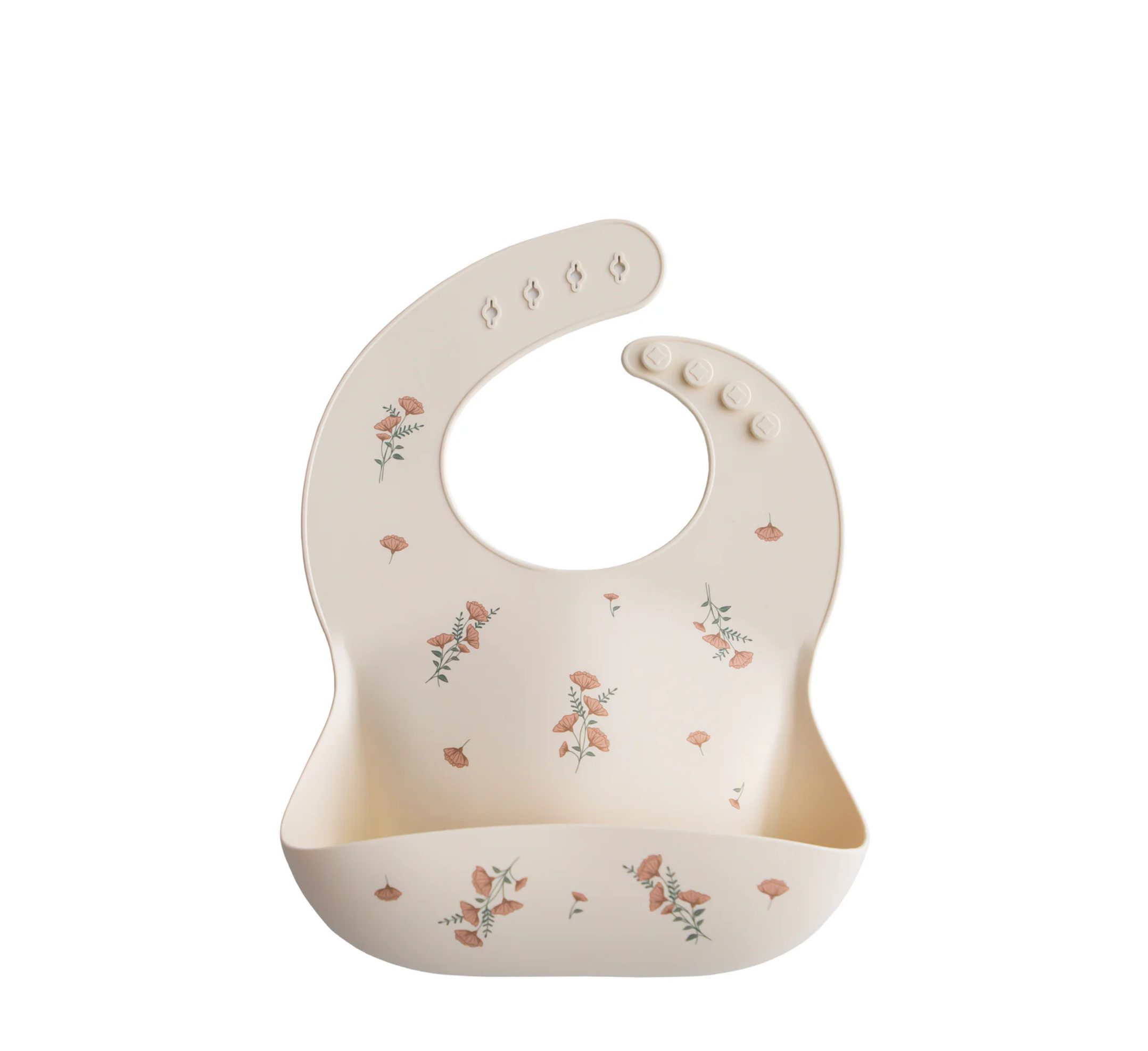 Mushie Silicone Baby Bib