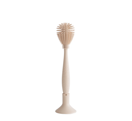 Mushie Silicone Baby Bottle Brush