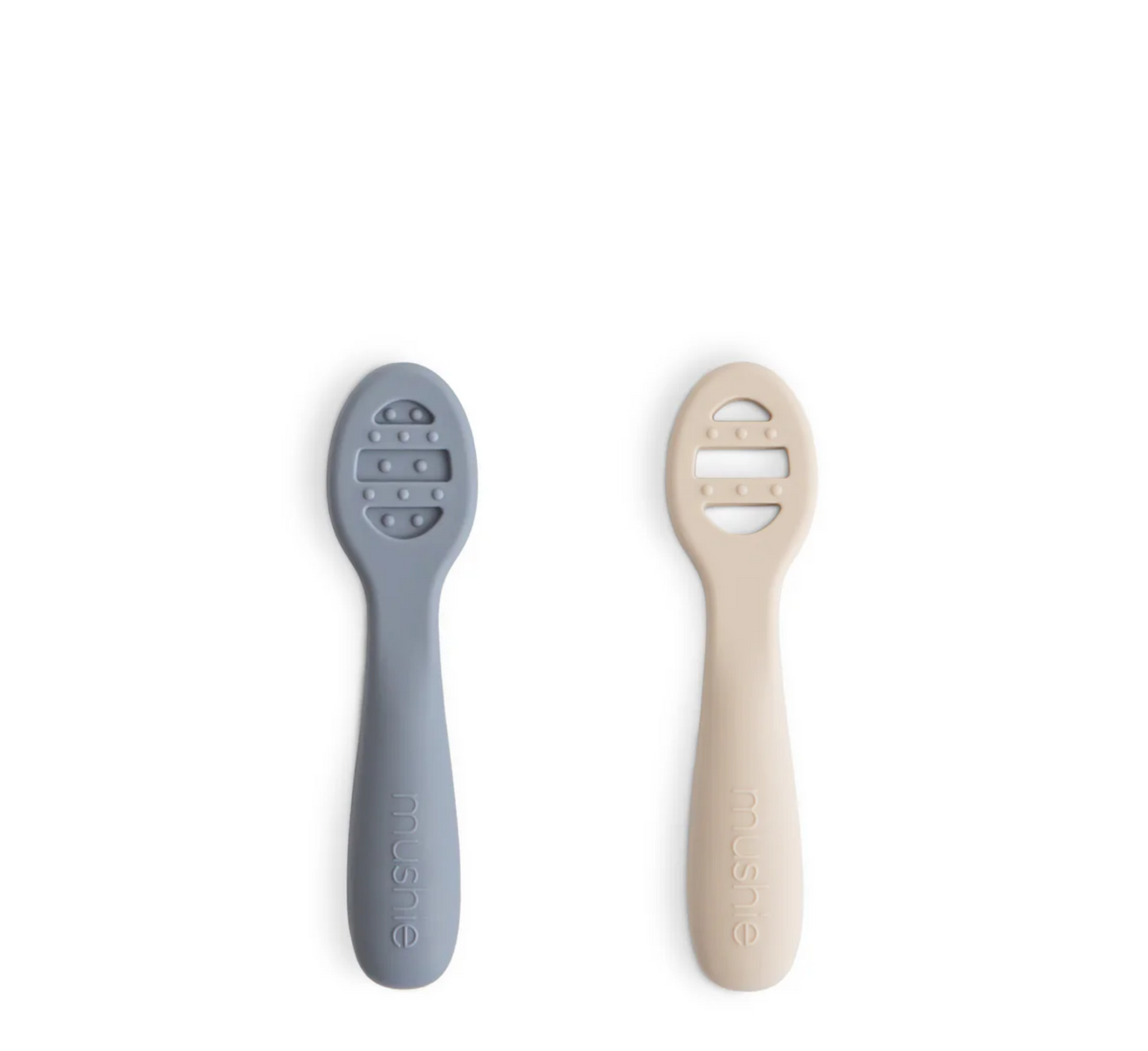 Mushie First Feeding Baby Spoons 2-Pack (6 months+)