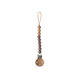Mushie Silicone Pacifier Clip | Eva